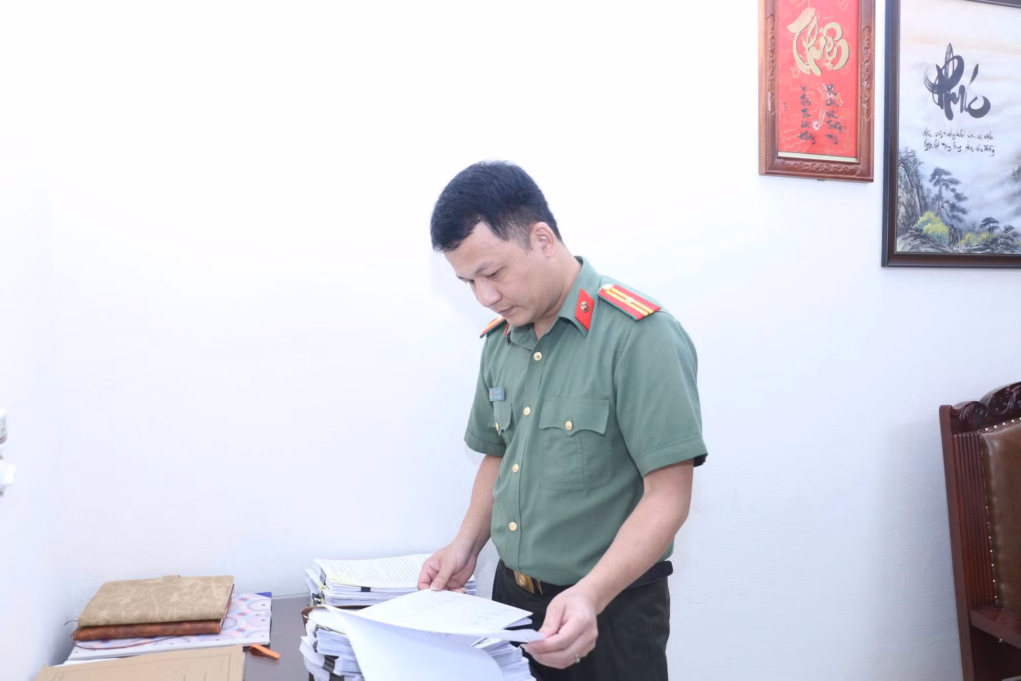 Thiếu tá Hà Xuân Lợi – Người “giải mã” những vụ án khó -0