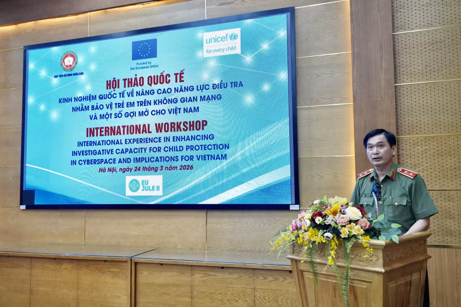 Tăng cường hợp tác quốc tế trong bảo vệ trẻ em trên không gian mạng -0