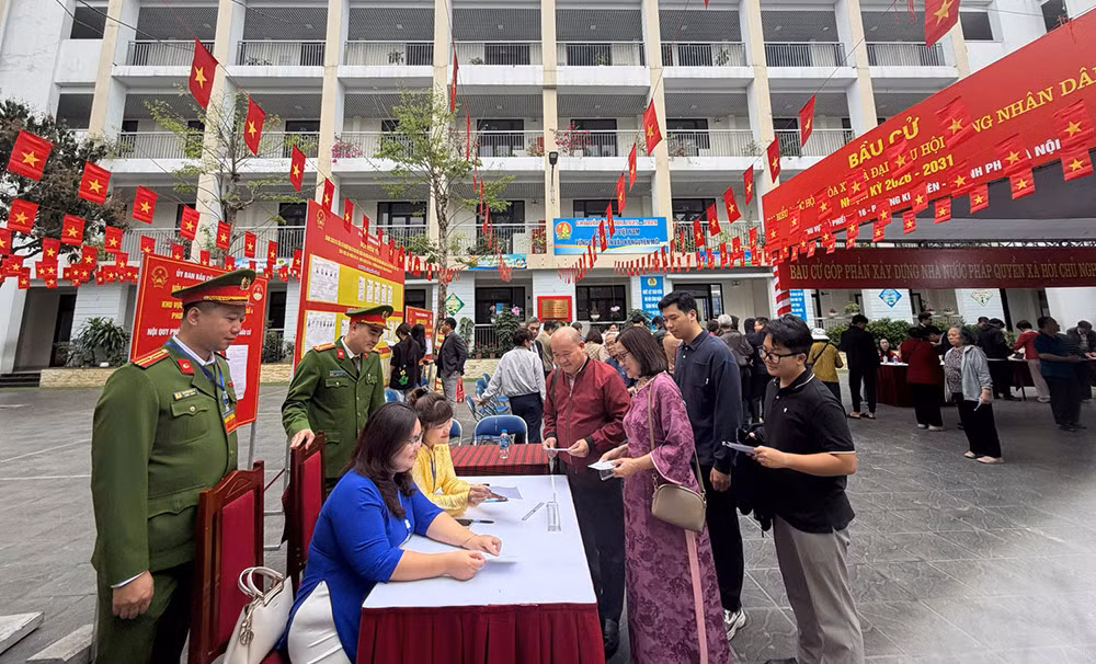 Thành công của cuộc bầu cử Quốc hội khóa XVI và HĐND các cấp - minh chứng cho sức sống của nền dân chủ Việt Nam -0
