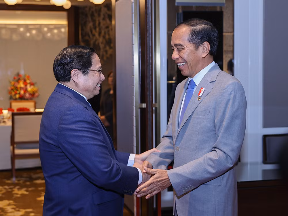 Thủ tướng Phạm Minh Chính và Tổng thống Indonesia kêu gọi doanh nghiệp 2 nước tăng cường hợp tác, đầu tư -0