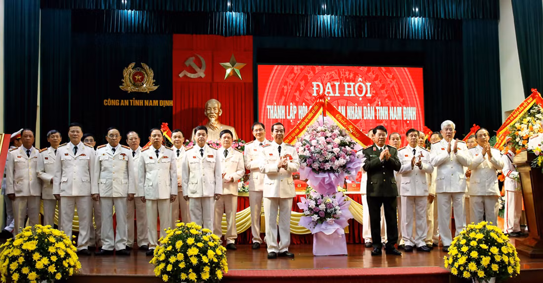 Đại hội thành lập Hội Cựu CAND tỉnh Nam Định nhiệm kỳ 2024 - 2029 -0