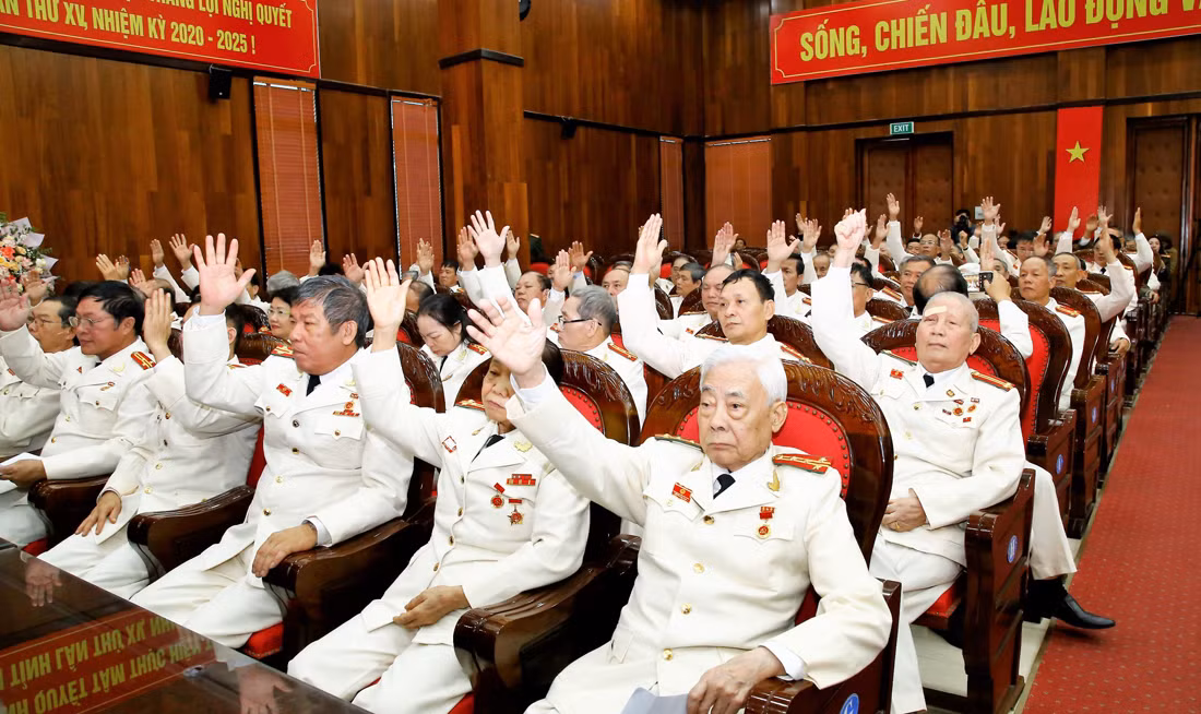 Đại hội thành lập Hội Cựu CAND tỉnh Nam Định nhiệm kỳ 2024 - 2029 -0