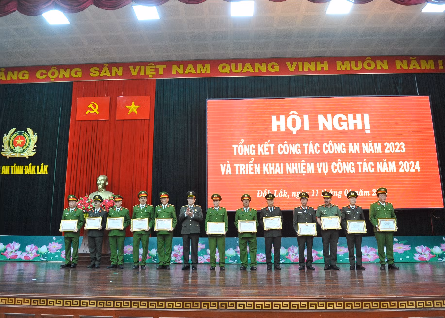 Công an Đắk Lắk cần khắc phục những hạn chế để hoàn thành tốt nhiệm vụ -0