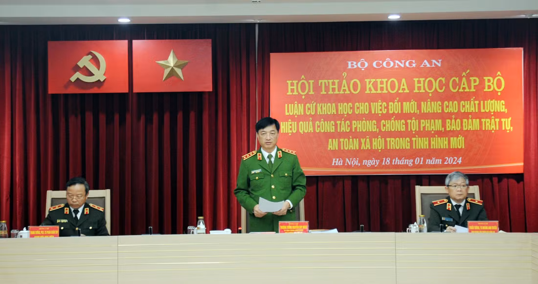 Đổi mới, nâng cao chất lượng, hiệu quả công tác phòng, chống tội phạm trong tình hình mới -0
