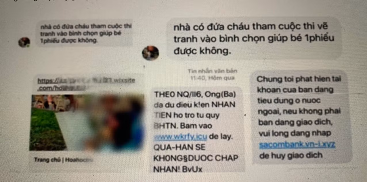Cảnh giác với thủ đoạn lừa đảo qua lời mời bình chọn trên Facebook -0