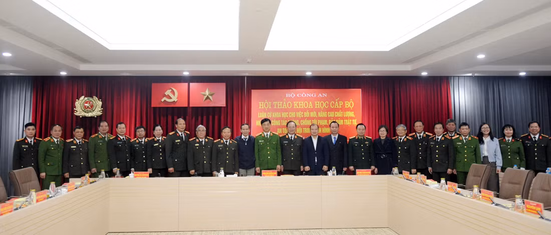 Đổi mới, nâng cao chất lượng, hiệu quả công tác phòng, chống tội phạm trong tình hình mới -0