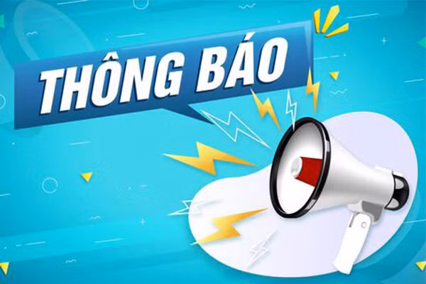 Thông báo -0