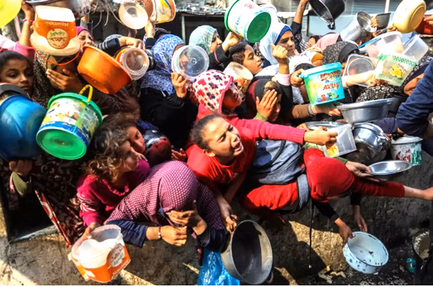 Chết đói ở Gaza -0