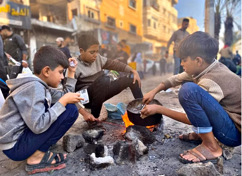 Chết đói ở Gaza -0
