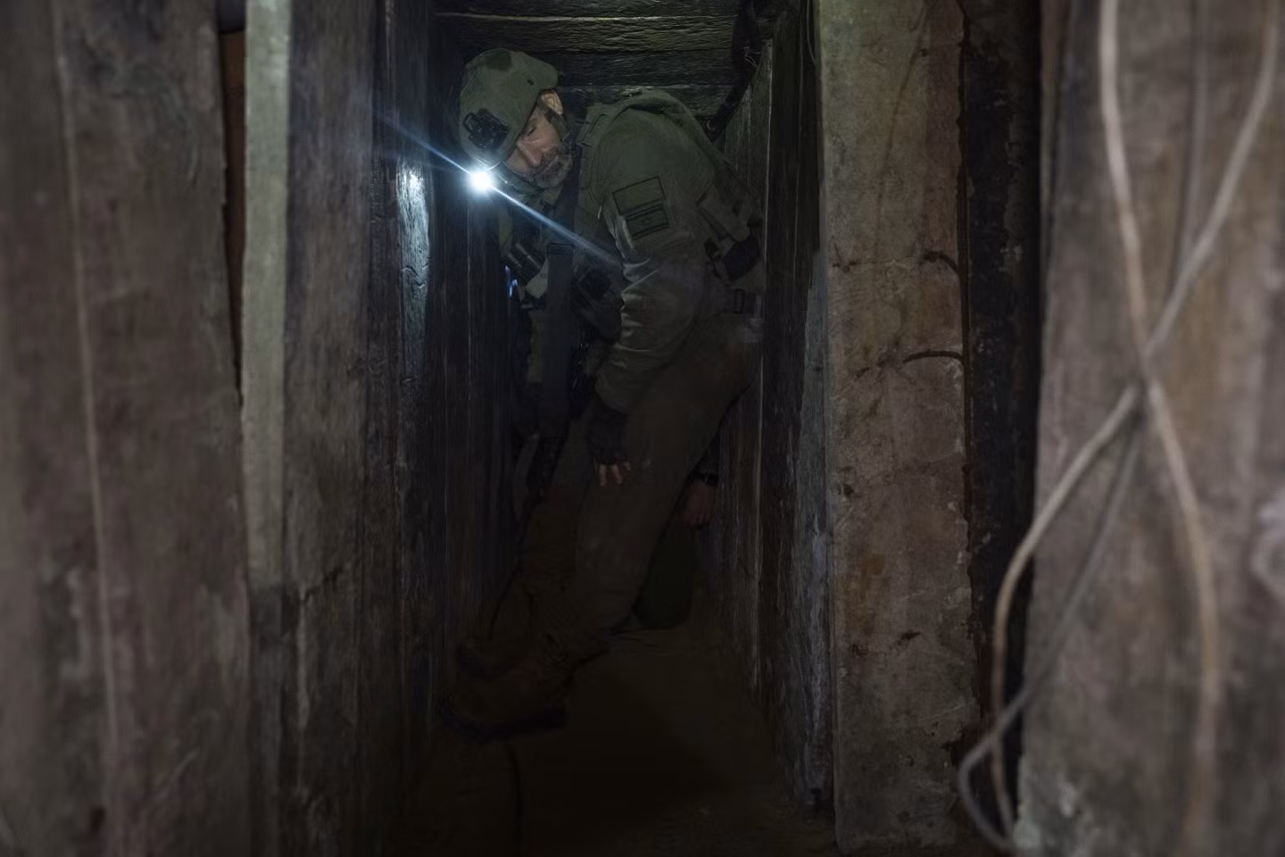 Israel phát hiện mê cung bí mât dưới lòng đất của Hamas -0
