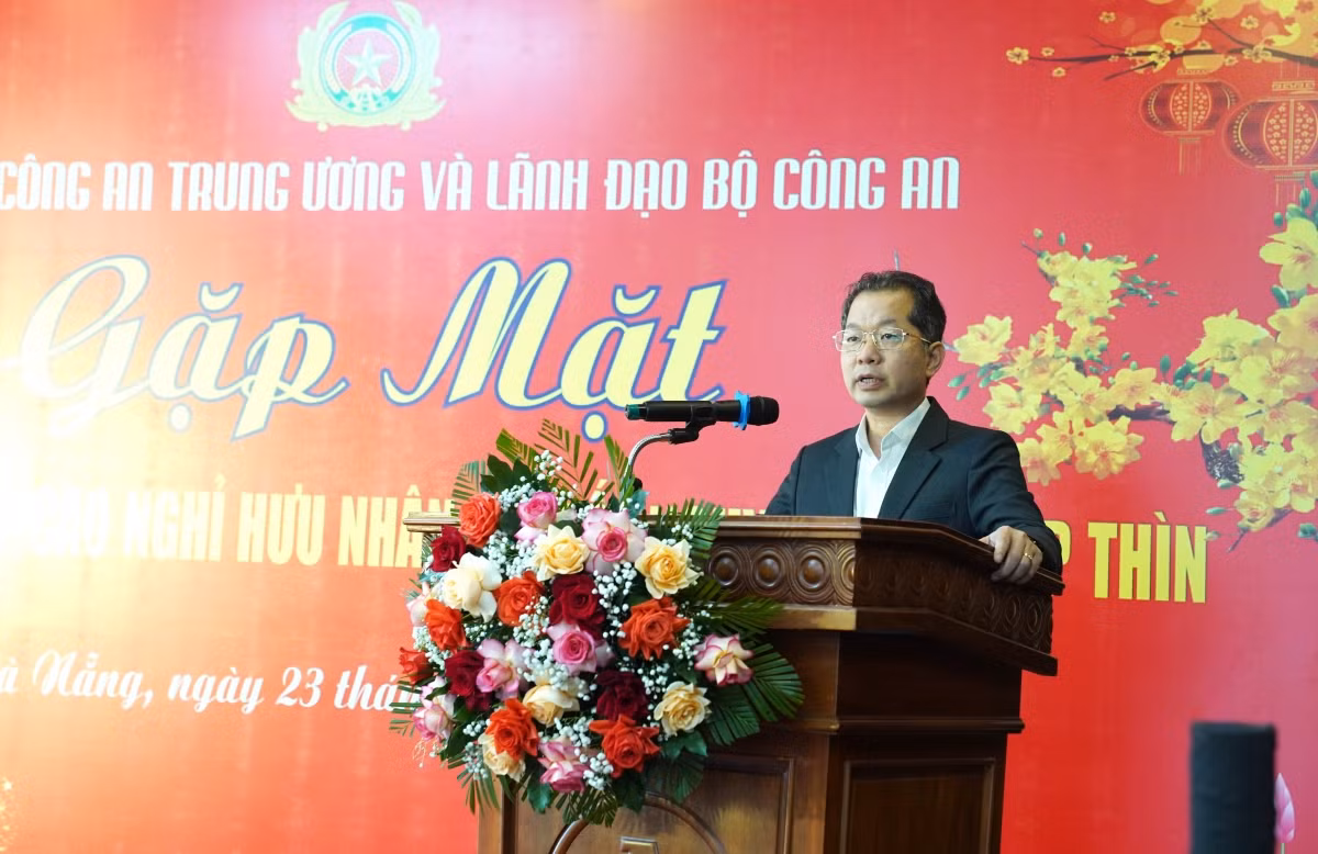 Thứ trưởng Trần Quốc Tỏ gặp mặt cán bộ Công an cấp cao nghỉ hưu tại Đà Nẵng -0