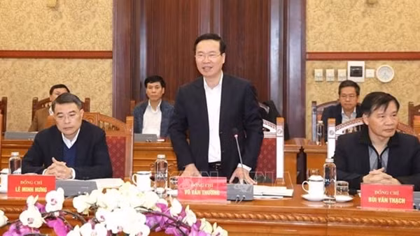 Hội nghị triển khai Chương trình làm việc của Bộ Chính trị, Ban Bí thư năm 2023