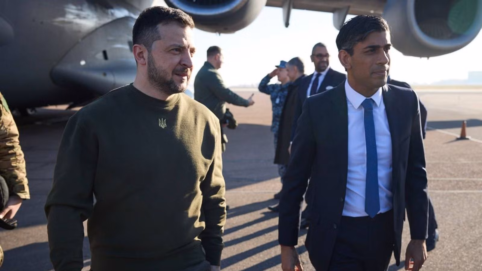 Tổng thống Zelensky thăm Anh -0