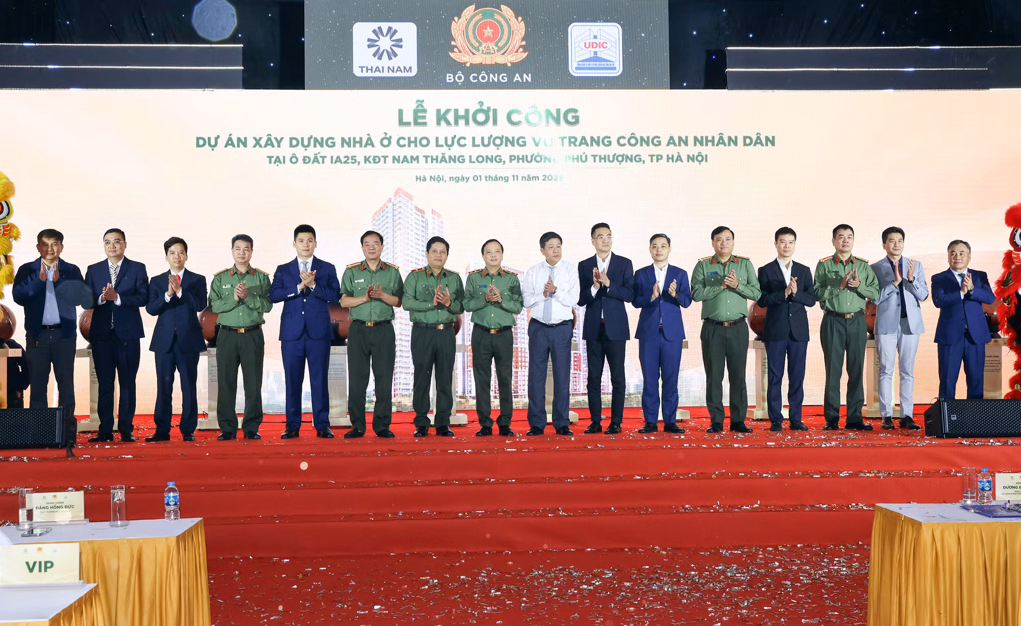 Khởi công Dự án nhà ở cho lực lượng vũ trang CAND tại KĐT Nam Thăng Long -0
