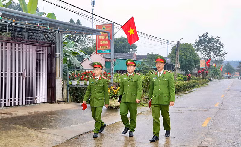 Công an xã tại Hà Tĩnh – điểm tựa trong chính quyền địa phương 2 cấp -0