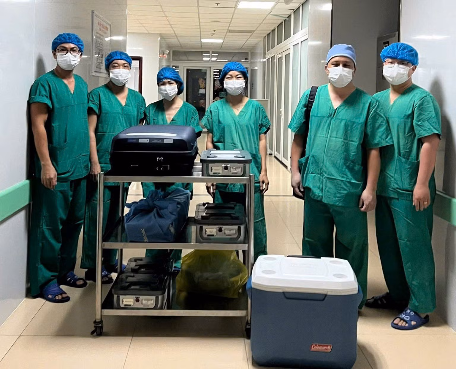 Nam thanh niên bị tai nạn chết não hiến tạng trao cơ hội sống cho 5 bệnh nhân -1