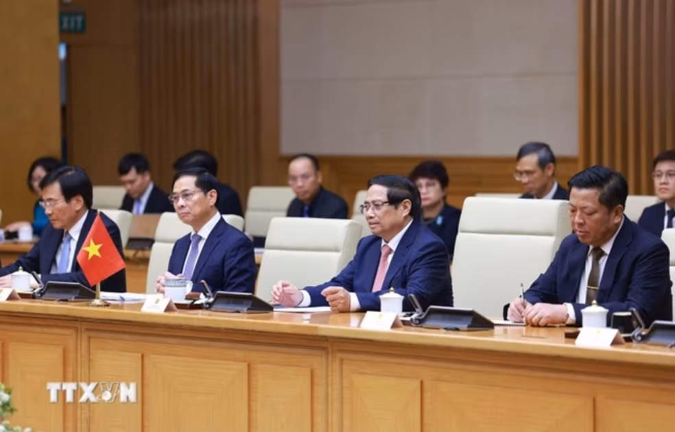 Thủ tướng Phạm Minh Chính hội đàm với Thủ tướng Ethiopia Abiy Ahmed Ali -0