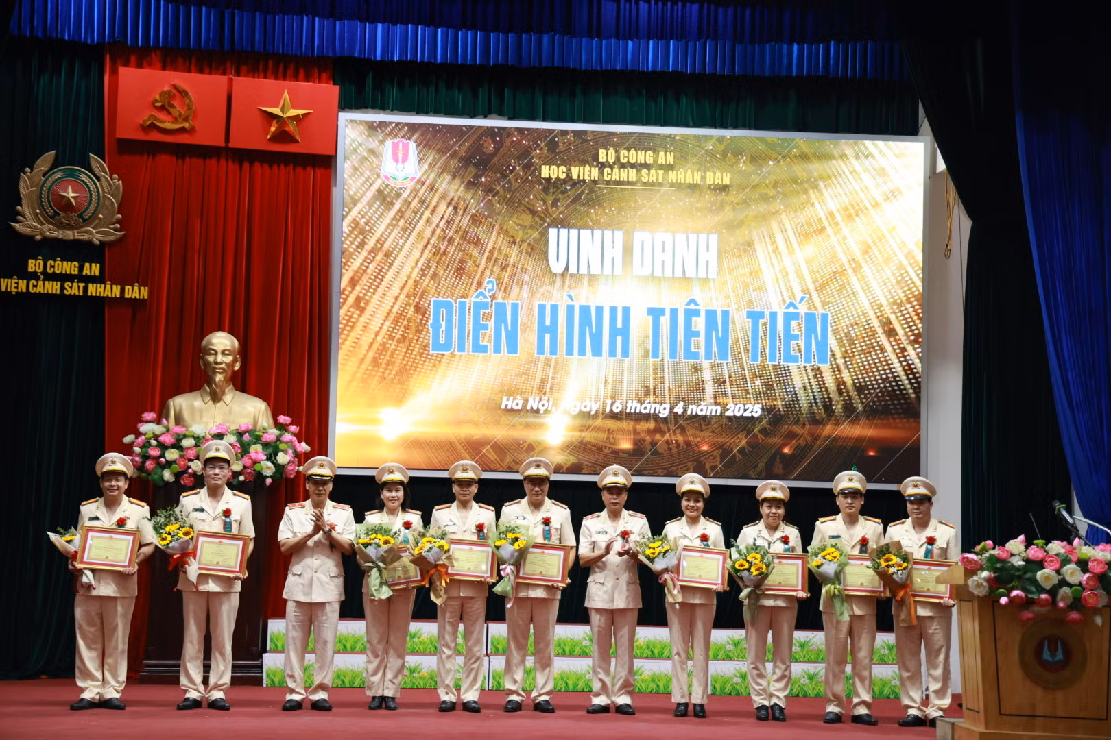 Học viện CSND tuyên dương điển hình tiên tiến Phong trào thi đua 
