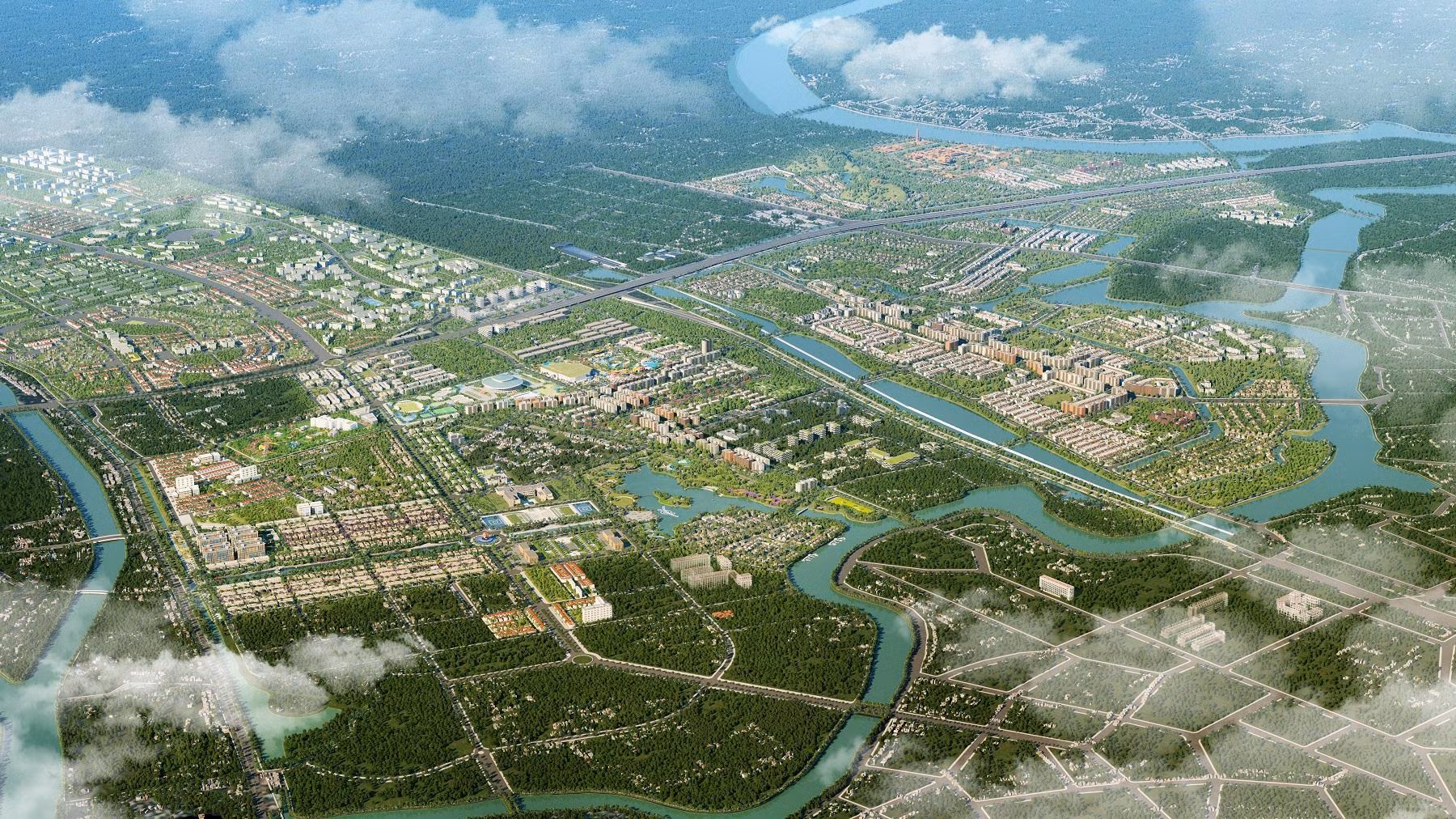 Sun Group ra mắt siêu đô thị Sun Mega City quy mô 1690ha phía Nam Hà Nội -0