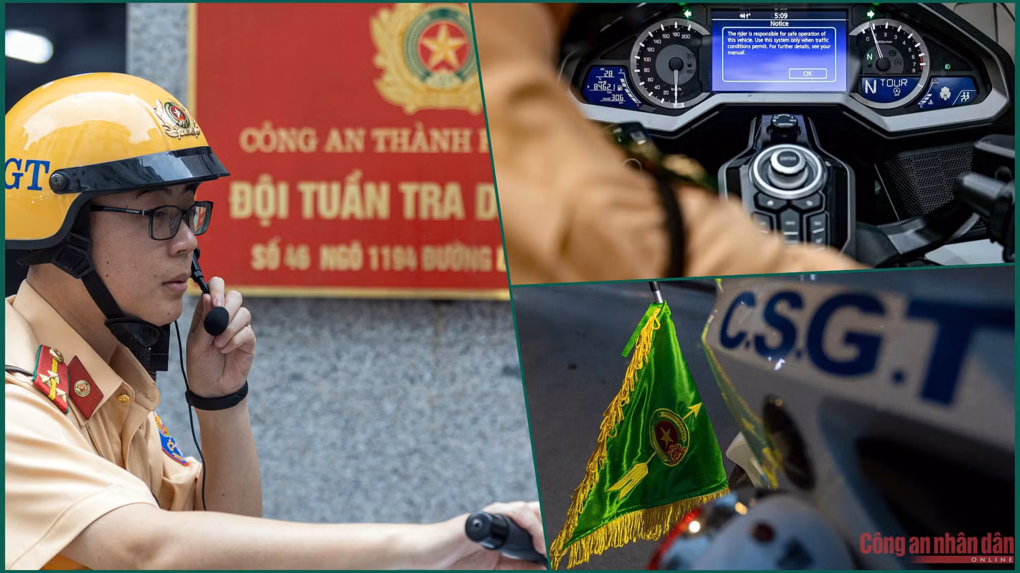 Công an Hà Nội tập luyện trong mưa, bảo đảm an toàn tuyệt đối các đoàn khách quốc tế -1