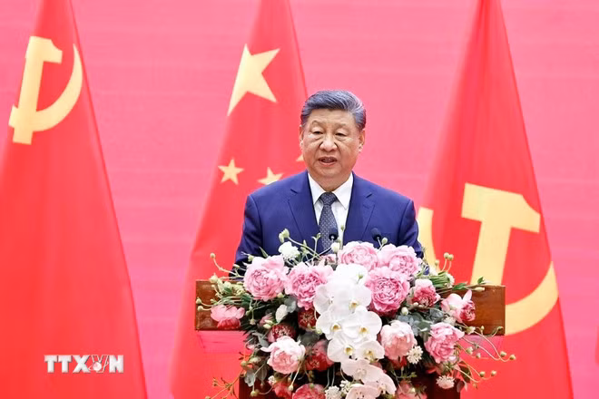 Lãnh đạo Việt Nam-Trung Quốc dự Gặp gỡ hữu nghị nhân dân hai nước -0