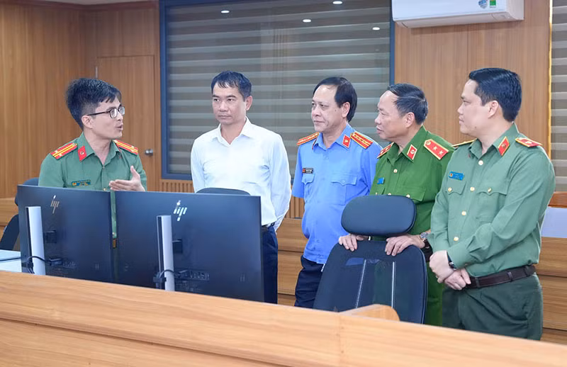 Bộ Công an khảo sát, đánh giá phương án sắp xếp, bố trí phân trại tạm giam tại Công an tỉnh Nghệ An -0