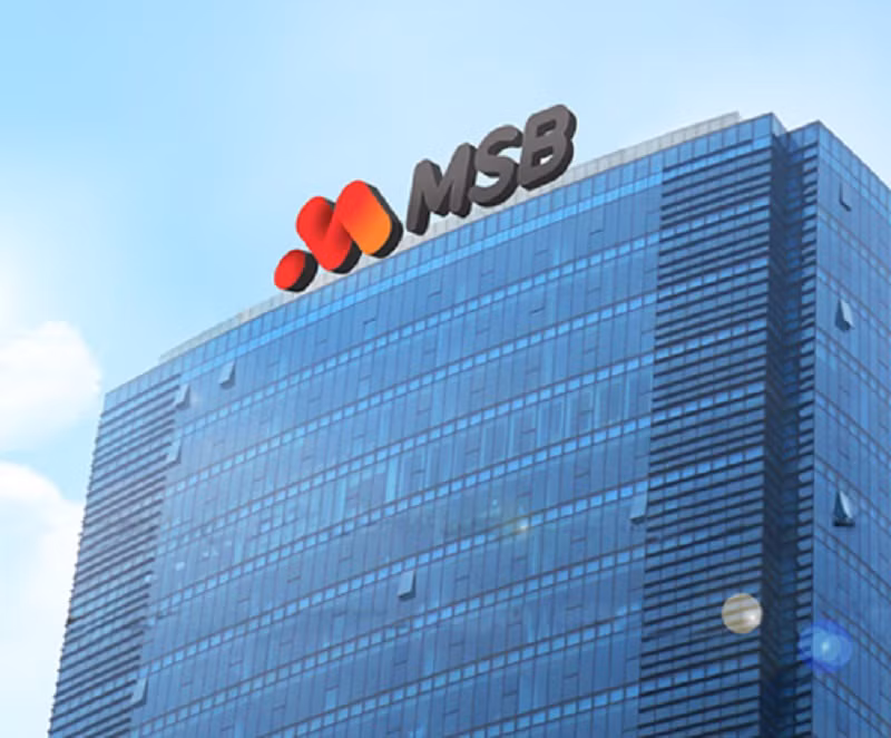 Năm 2025: Tăng trưởng tín dụng của MSB đạt 15,8%, CASA cải thiện rõ nét -0