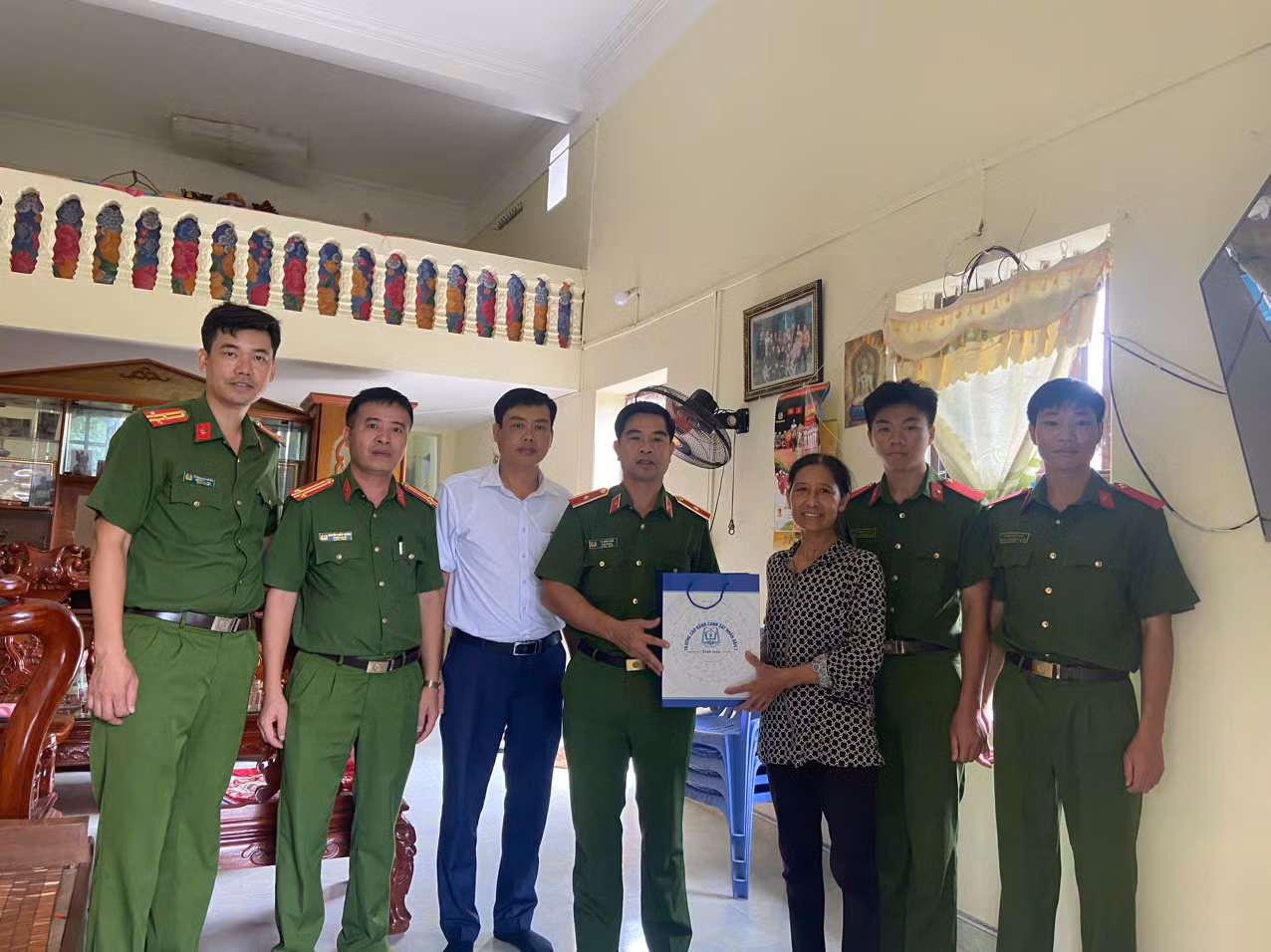 Trường Cao đẳng CSND I đưa học viên về Hà Nam 