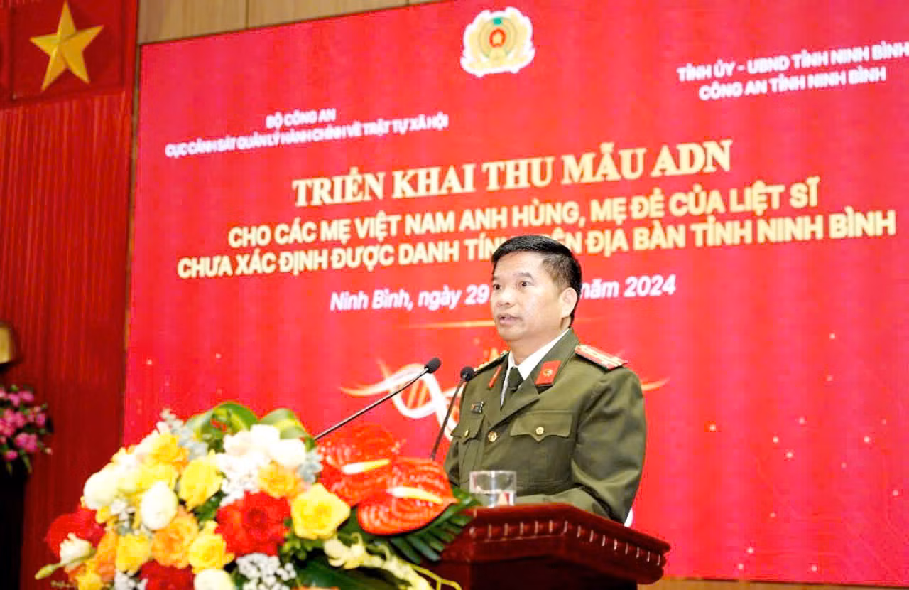 Ninh Bình thu nhận mẫu AND cho 263 trường hợp là Mẹ Việt Nam anh hùng, mẹ liệt sĩ và thân nhân của 136 liệt sĩ -0