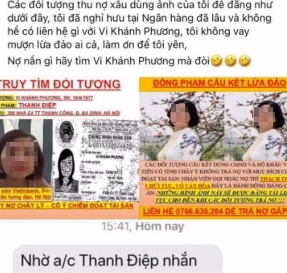 Từ lộ thông tin cá nhân đến trở thành con nợ bất đắc dĩ -0