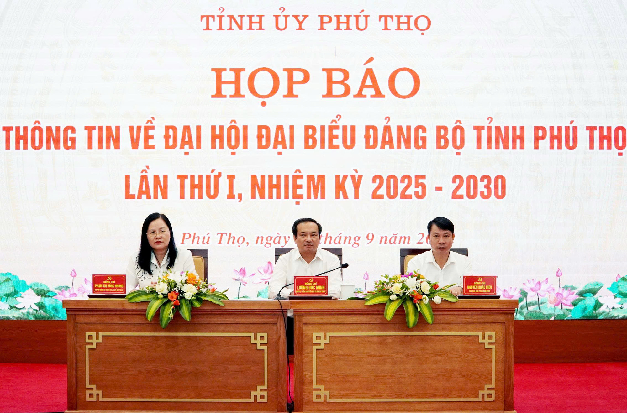 Đại hội đại biểu Đảng bộ tỉnh Phú Thọ: “Đoàn kết – Dân chủ – Kỷ cương – Đột phá – Phát triển” -0