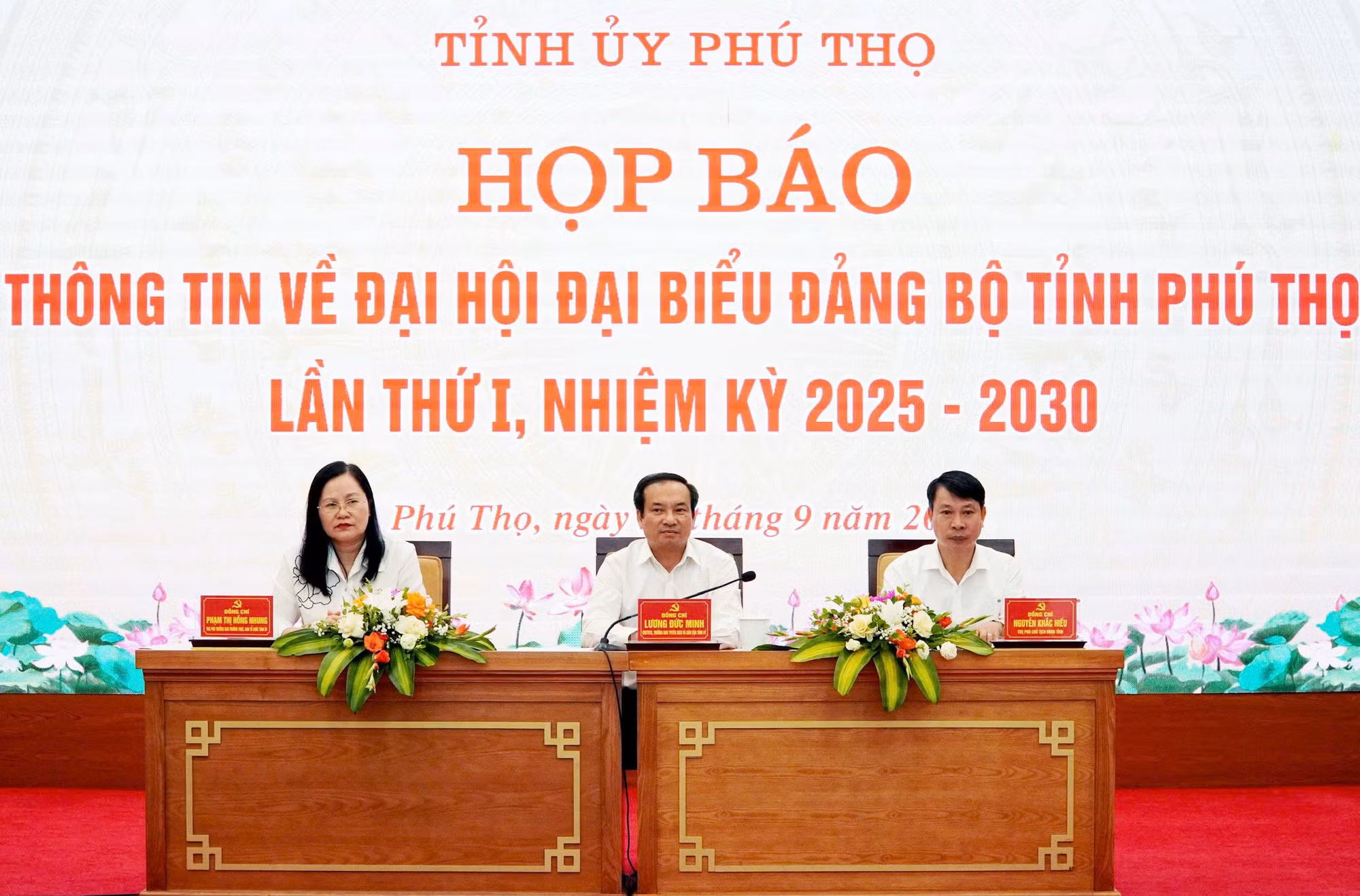 Đại hội đại biểu Đảng bộ tỉnh Phú Thọ: “Đoàn kết – Dân chủ – Kỷ cương – Đột phá – Phát triển” -0