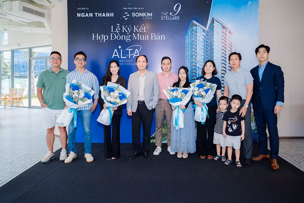 SONKIM Land chính thức ký kết hợp đồng mua bán căn hộ Alta Height tại The 9 Stellars -0