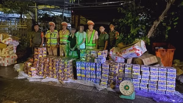Công an Đồng Nai bắt giữ gần 600kg pháo hoa nổ