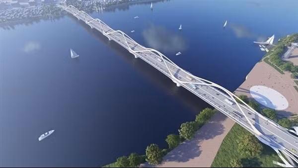 Hà Nội đề xuất đổi 635 ha đất để xây cầu Trần Hưng Đạo