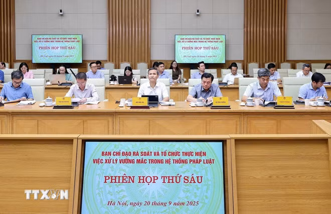 Yêu cầu đạt 3 mục tiêu trong rà soát, xử lý vướng mắc trong hệ thống pháp luật -0