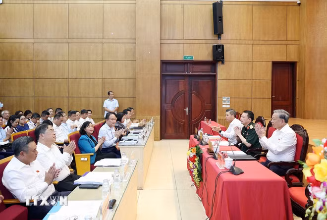 Tổng Bí thư Tô Lâm thông tin về 5 nhóm vấn đề mà cử tri Hà Nội quan tâm -0