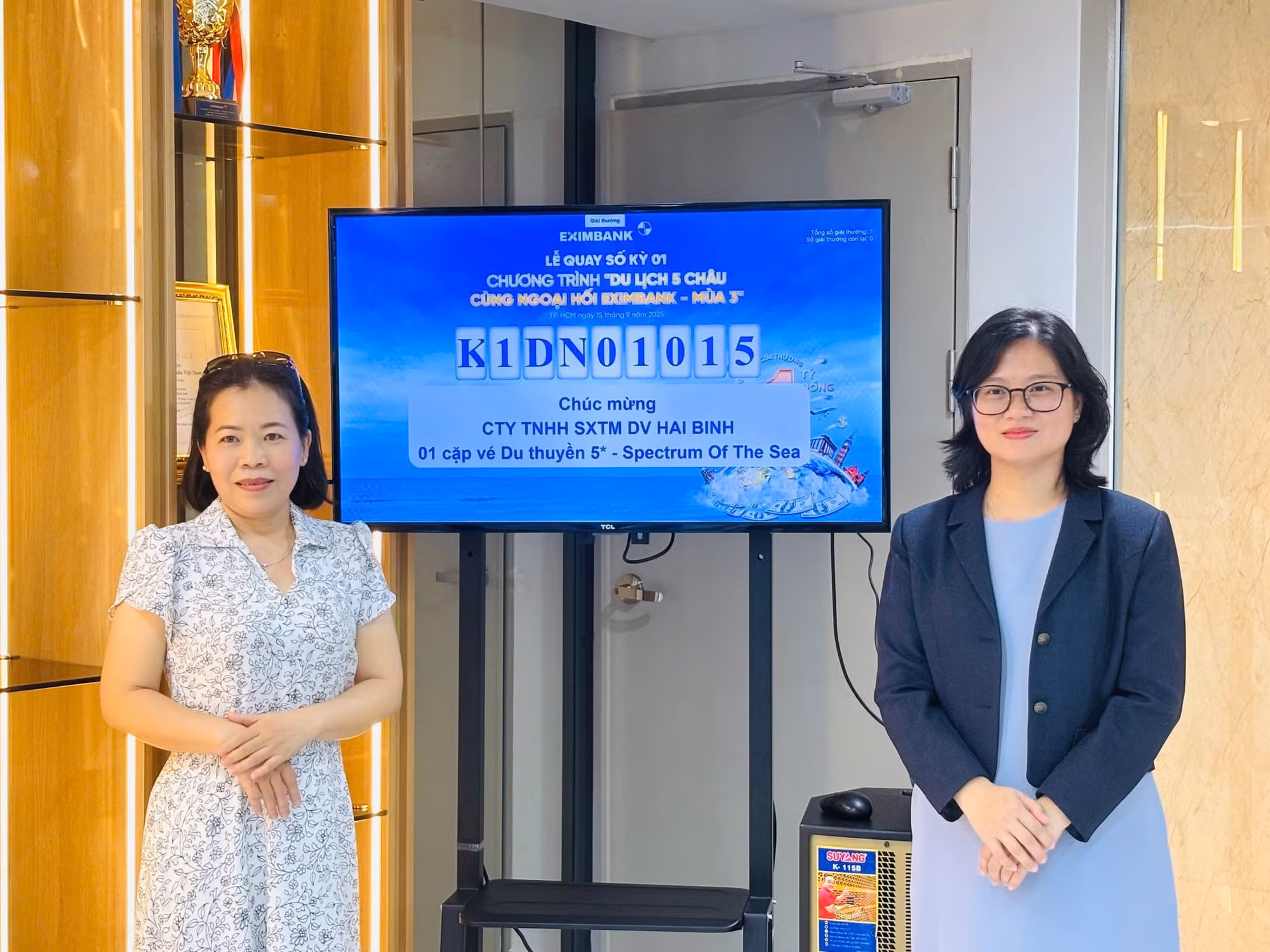 Eximbank công bố kết quả lễ quay số kỳ 1 “Du lịch 5 châu cùng Ngoại hối Eximbank – Mùa 3” -0