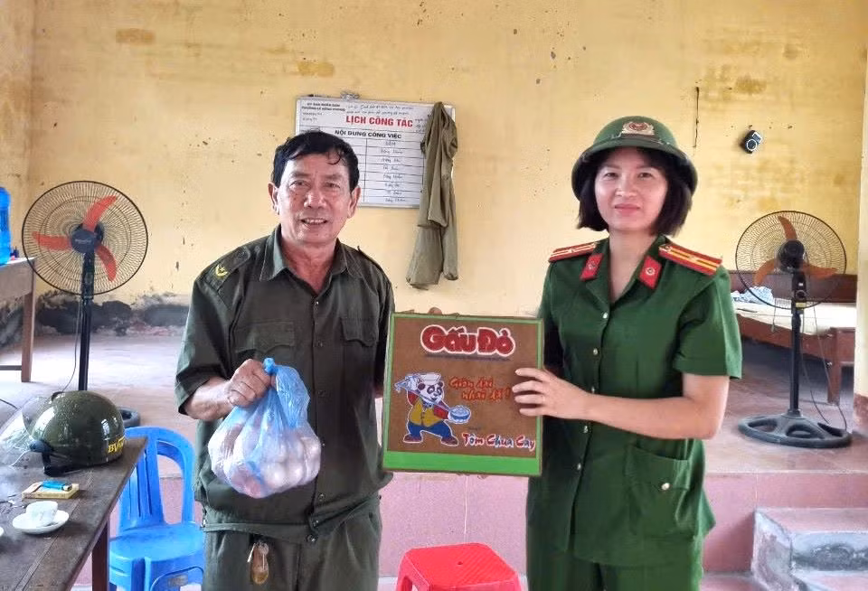 Hà Nam: Công an các địa phương ứng phó với bão số 3 -7
