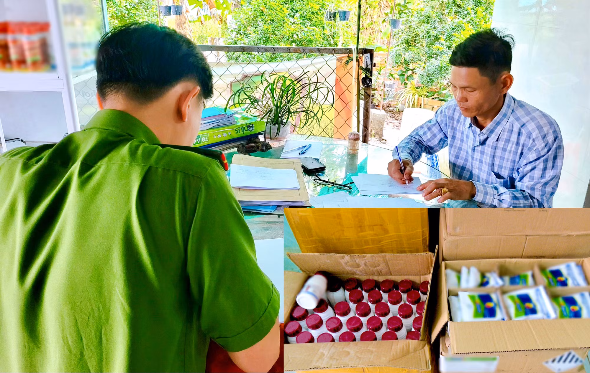 Bắt đối tượng truy nã do buôn bán thuốc bảo vệ thực vật giả -0