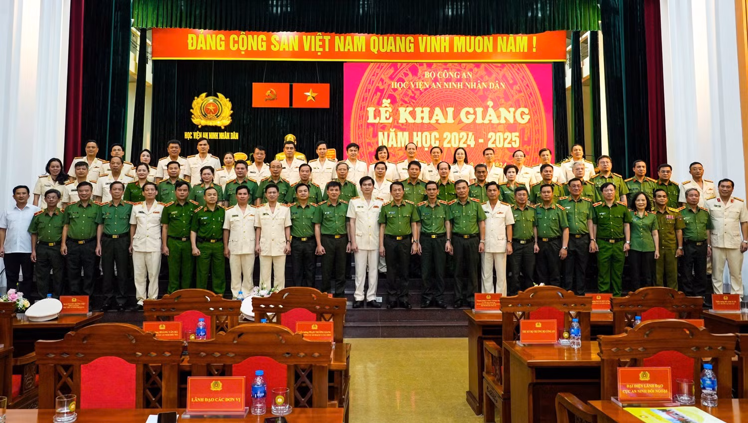 Xây dựng Học viện An ninh nhân dân thành cơ sở giáo dục trọng điểm quốc gia, đầu tàu dẫn dắt hệ thống giáo dục, đào tạo trong CAND. -0
