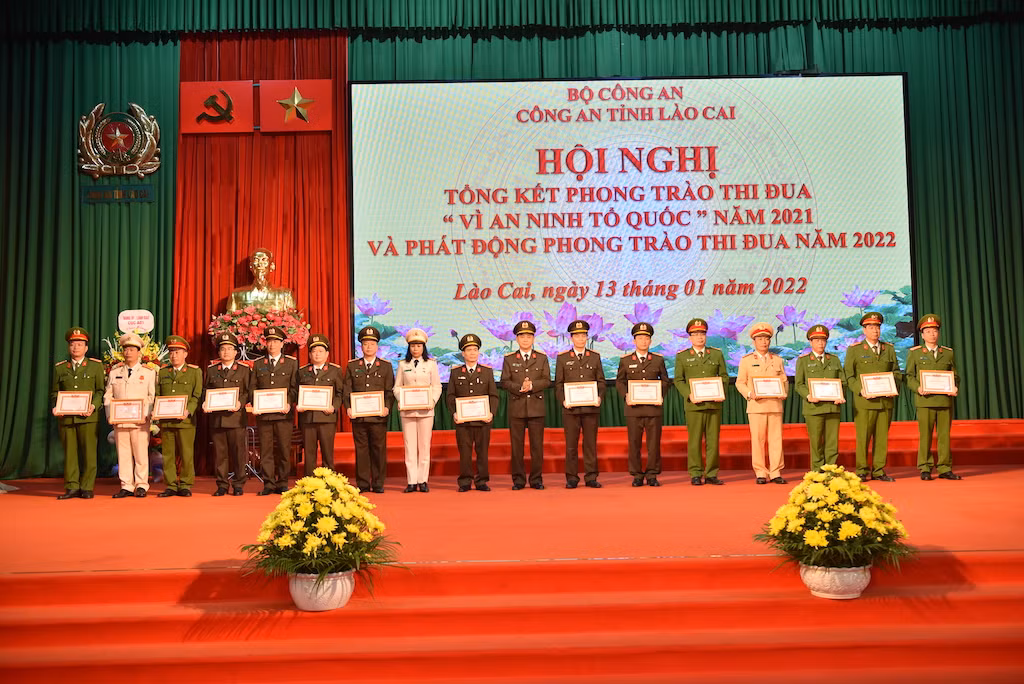 Công an tỉnh Lào Cai tổng kết công tác năm 2021, triển khai chương trình công tác năm 2022 -0