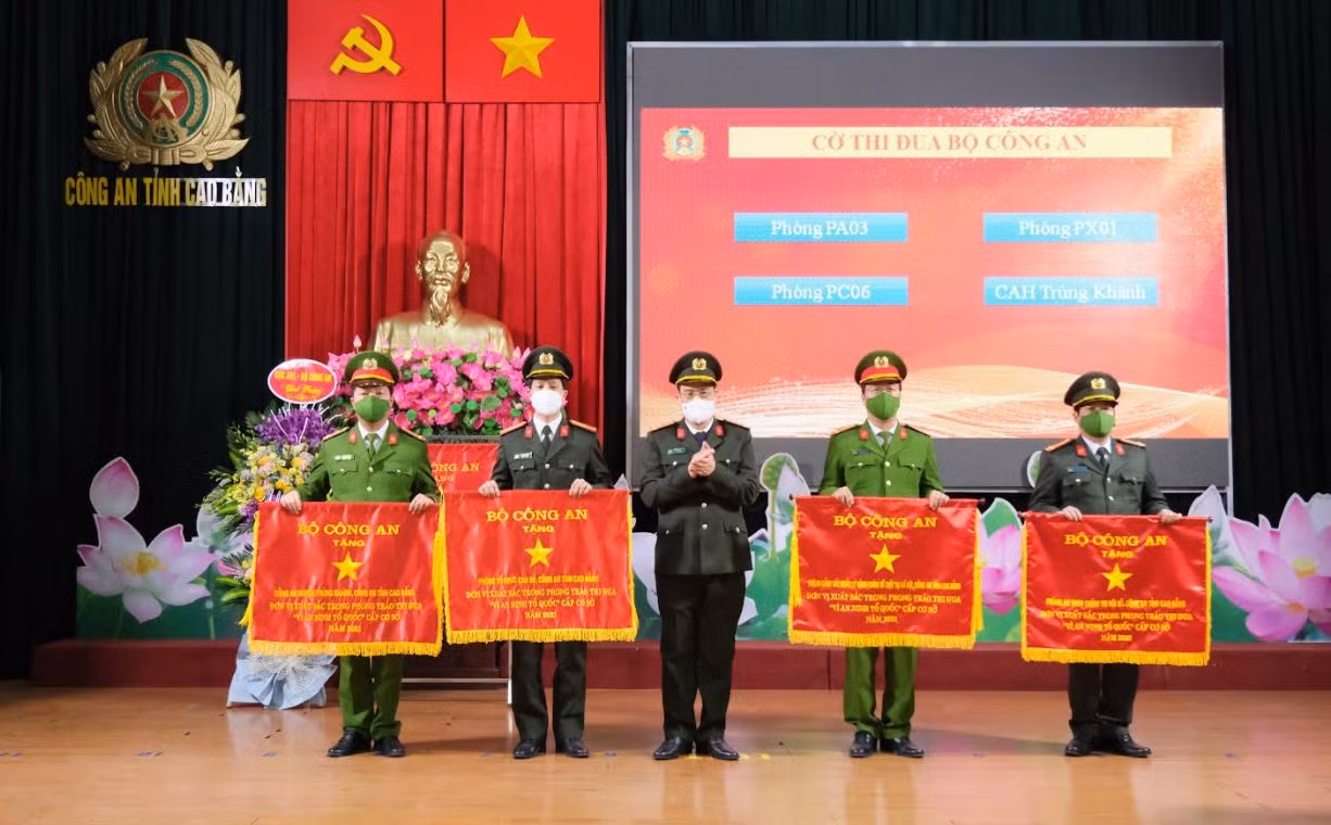 Công an tỉnh Cao Bằng triển khai chương trình công tác năm 2022 -0