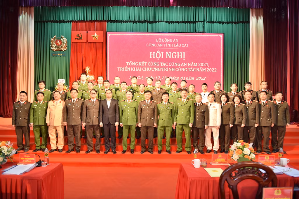Công an tỉnh Lào Cai tổng kết công tác năm 2021, triển khai chương trình công tác năm 2022 -0