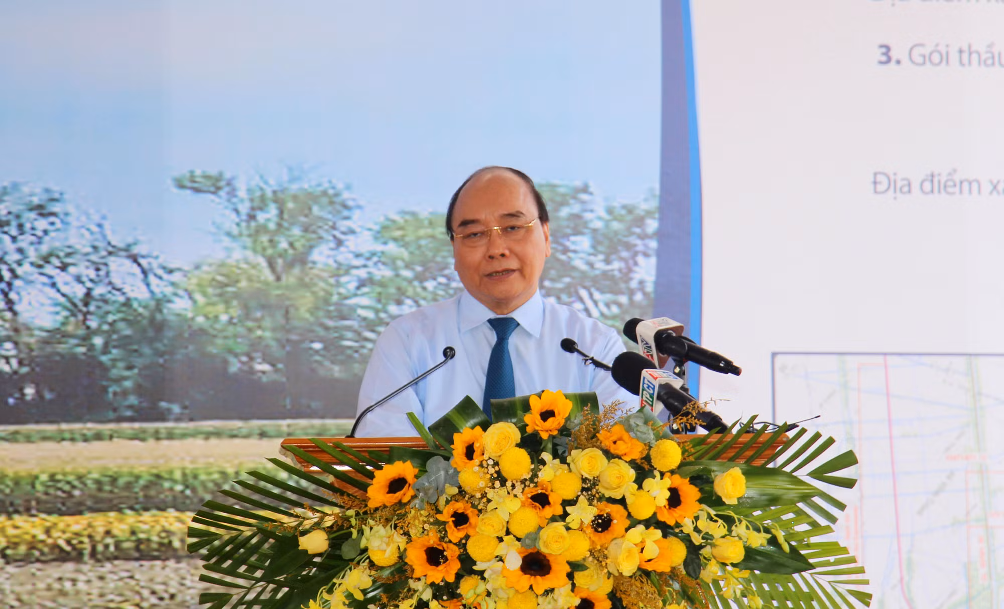 Chủ tịch nước Nguyễn Xuân Phúc dự Lễ khởi công Dự án tuyến nối Quốc lộ 91 và tuyến tránh TP Long Xuyên -0