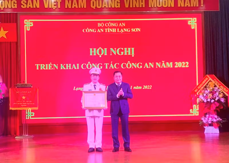 Triển khai công tác Công an tỉnh Lạng Sơn -0
