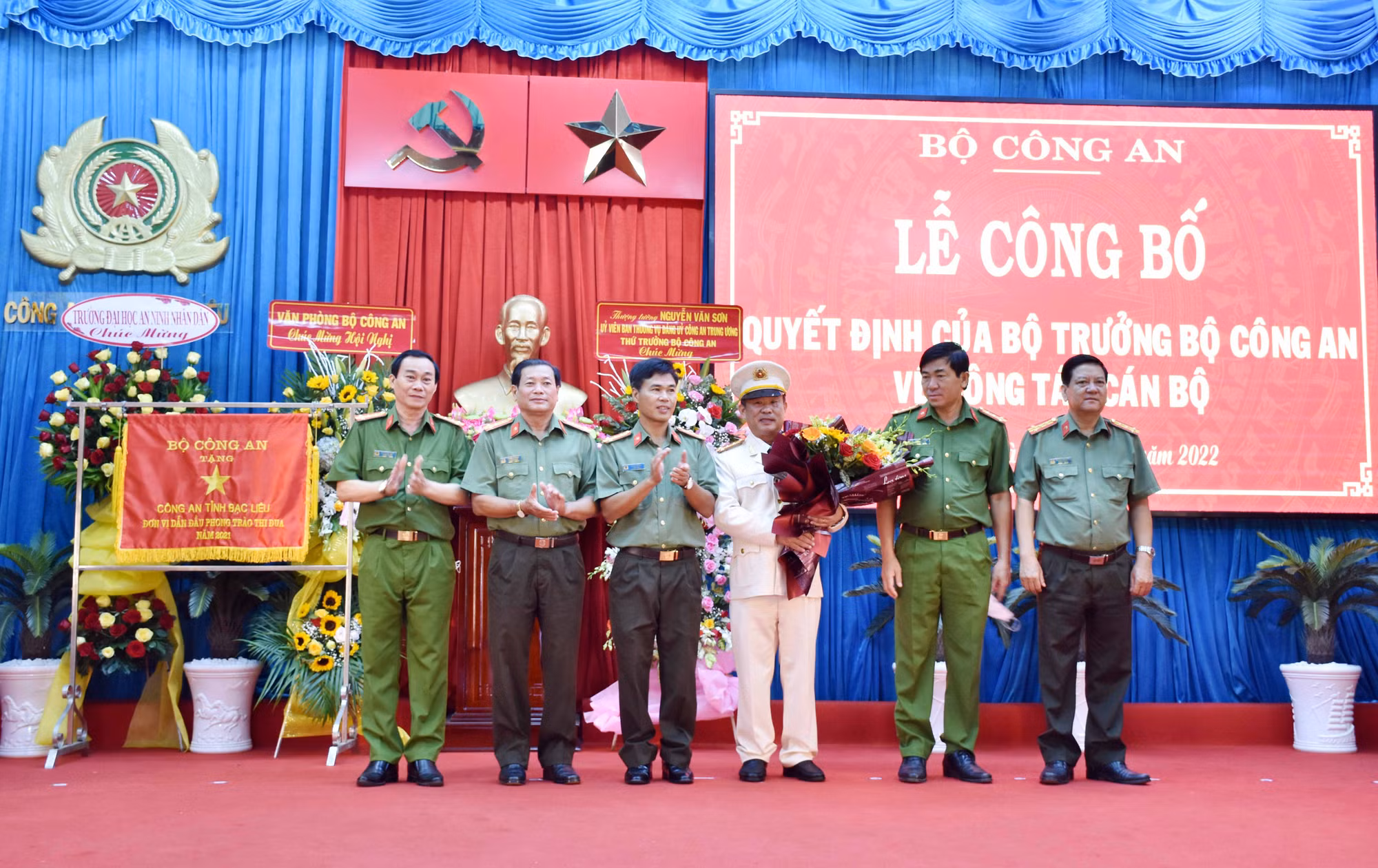 Công an tỉnh Bạc Liêu có tân Phó Giám đốc -0
