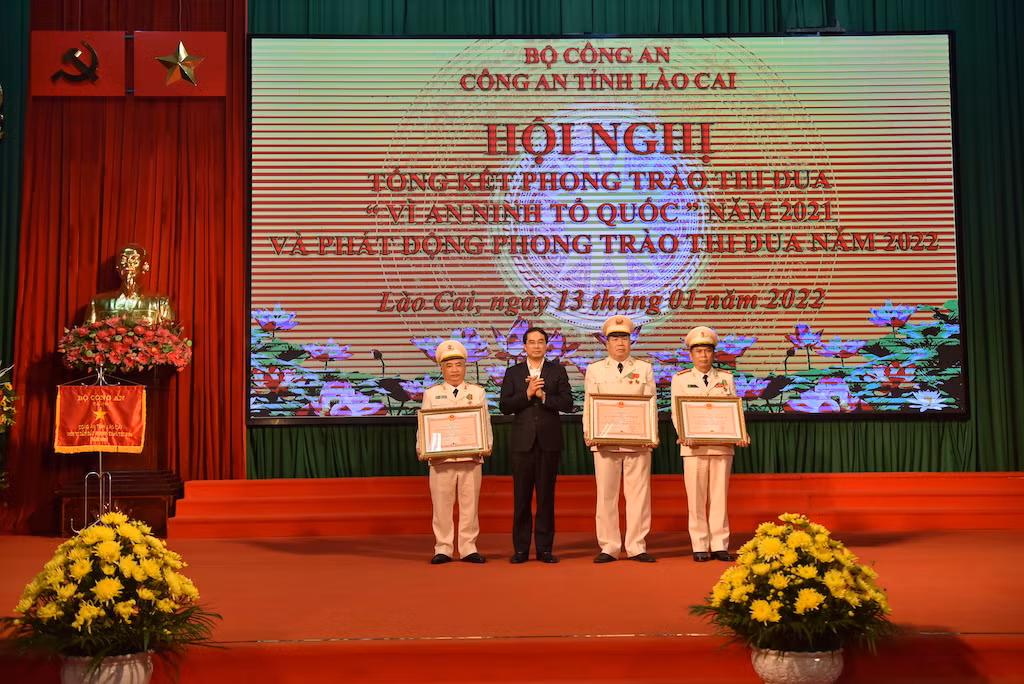 Công an tỉnh Lào Cai tổng kết công tác năm 2021, triển khai chương trình công tác năm 2022 -0