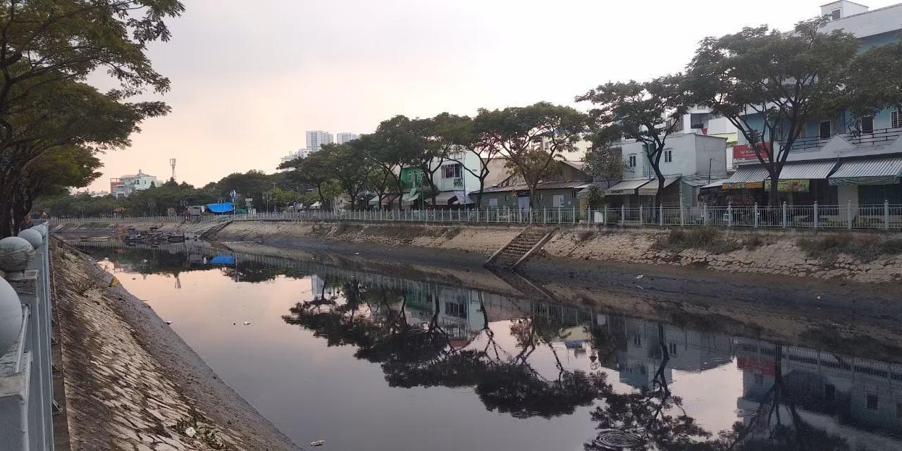 Dân lo lắng khi phát hiện cá sấu xuất hiện trên kênh Lò Gốm -0