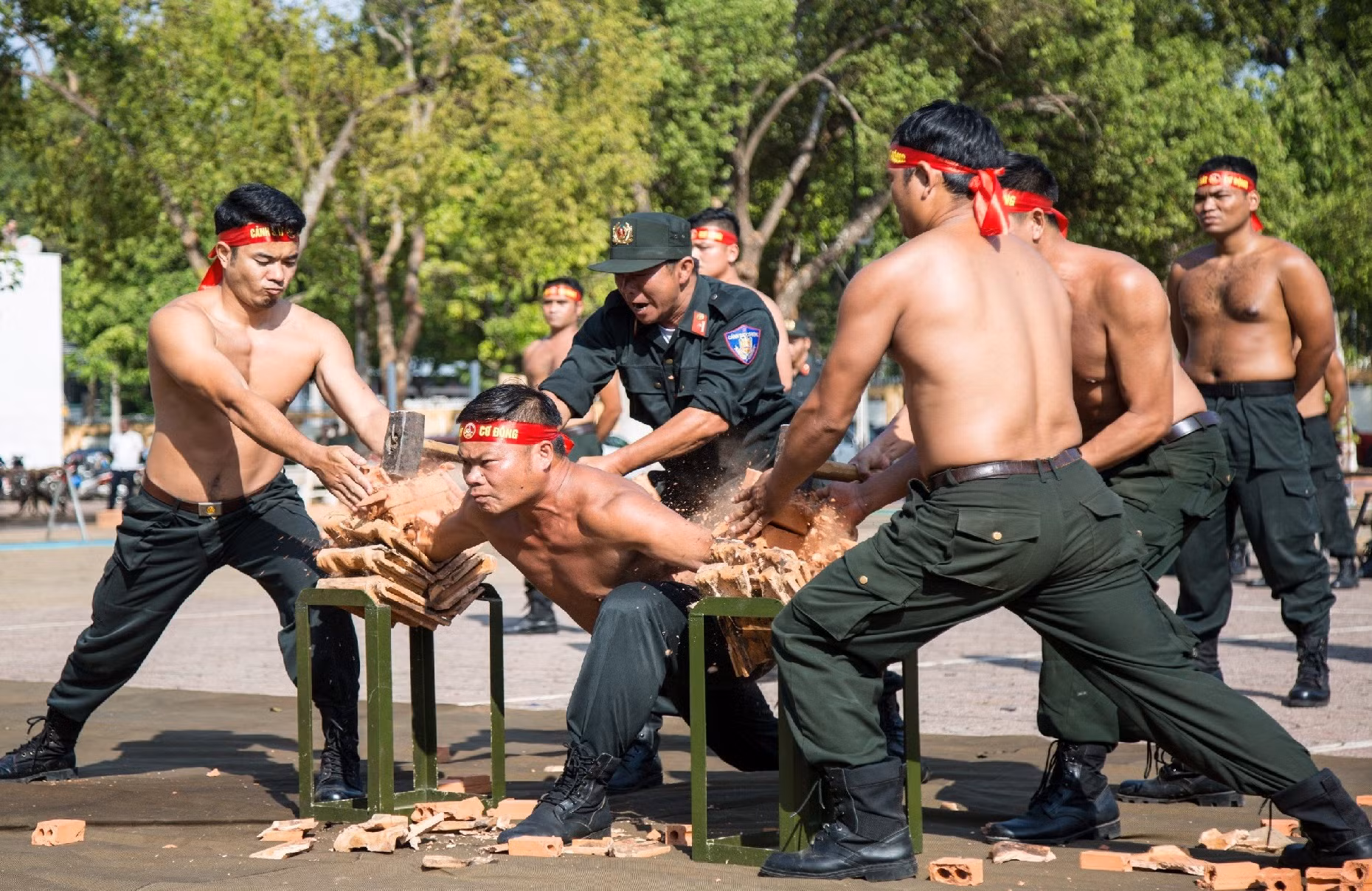 Cảnh sát Cơ động Công an Đắk Nông góp phần đảm bảo sự bình yên trên đất Tây Nguyên -1